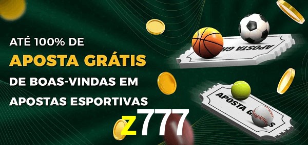 z777 Ate 100% de Aposta Gratis